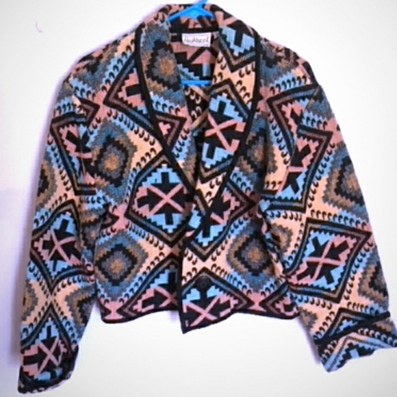Vintage Jackets & Blazers - Aztec Blazer